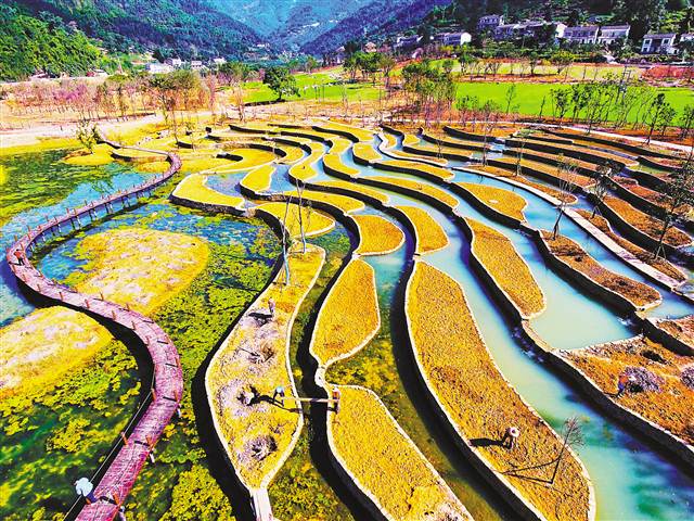 万盛推进美丽乡村建设