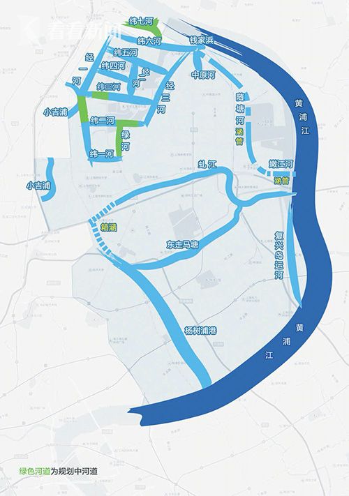 军地联手盘活水系 "十三五"期间杨浦将新增水域面积11万平方米