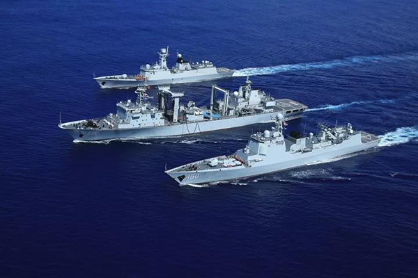 今日凯旋的这支舰队出访时间最长访问国家最多