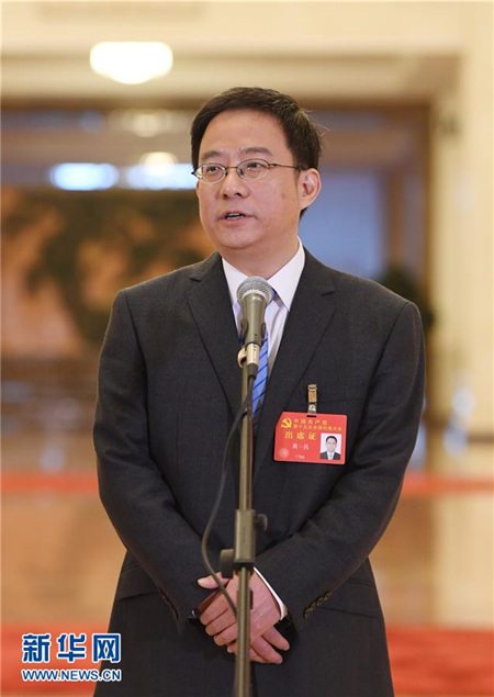 十九大党代表通道第二次采访活动