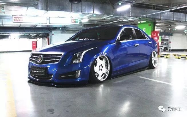 改装件真是少得可怜，来自辽宁的凯迪拉克ATS-L低趴案例