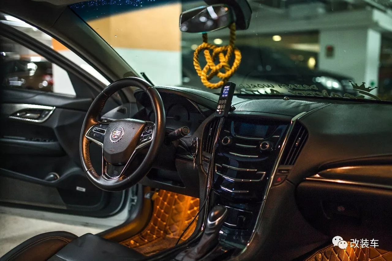 改装件真是少得可怜，来自辽宁的凯迪拉克ATS-L低趴案例