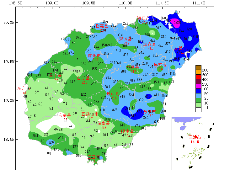 本周海南天气较好 气温舒适