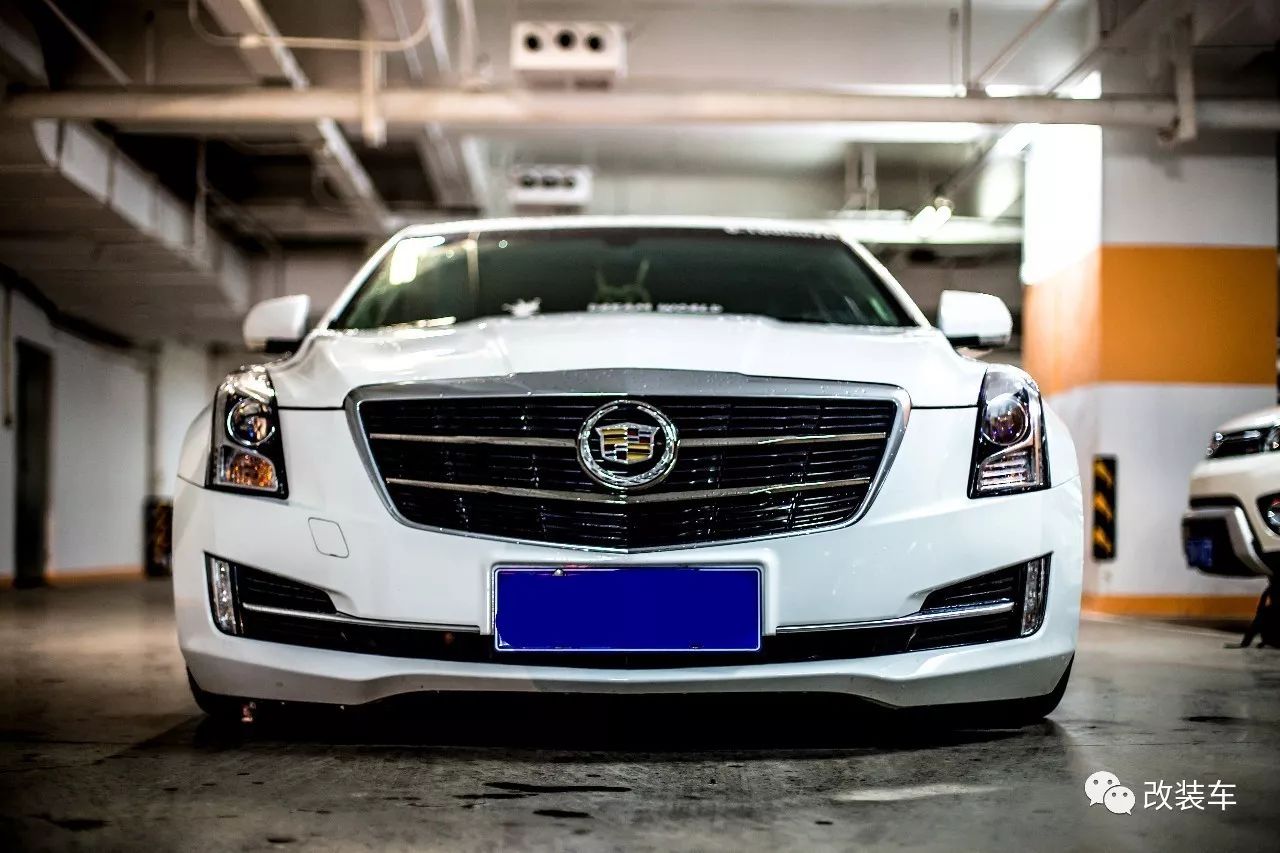 改装件真是少得可怜，来自辽宁的凯迪拉克ATS-L低趴案例