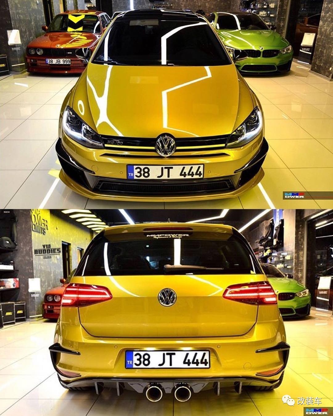 【车友互动】第7代高尔夫改装中出排气，有没有R20的味道？