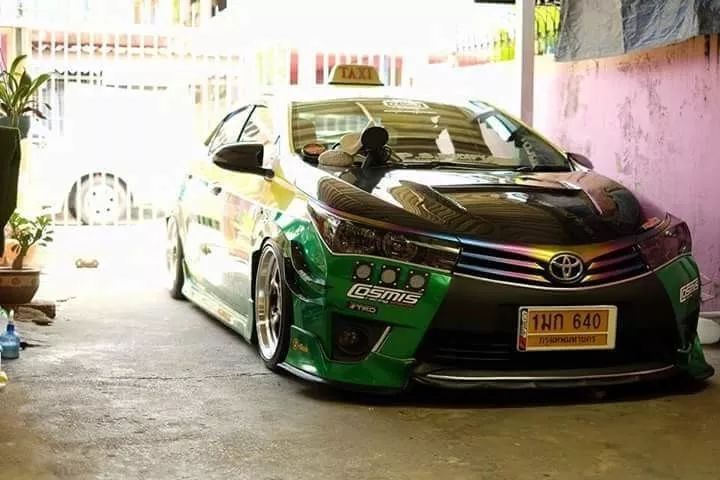 谁说卡罗拉/雷凌没人改装，这几款帅得根本不像买菜车！