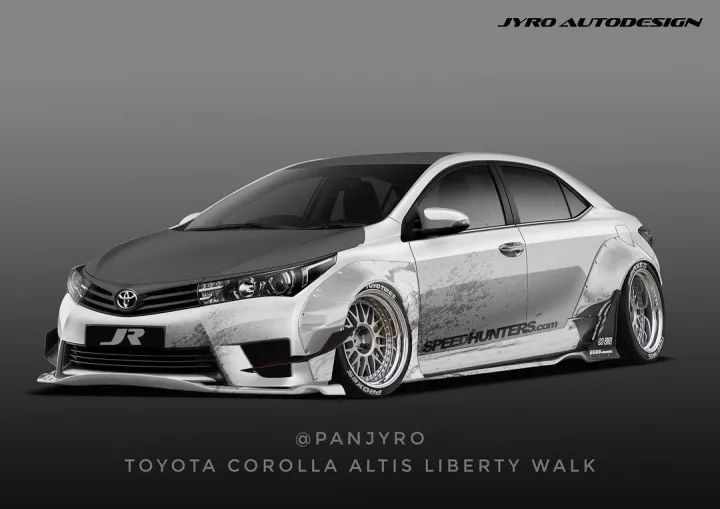 谁说卡罗拉/雷凌没人改装，这几款帅得根本不像买菜车！