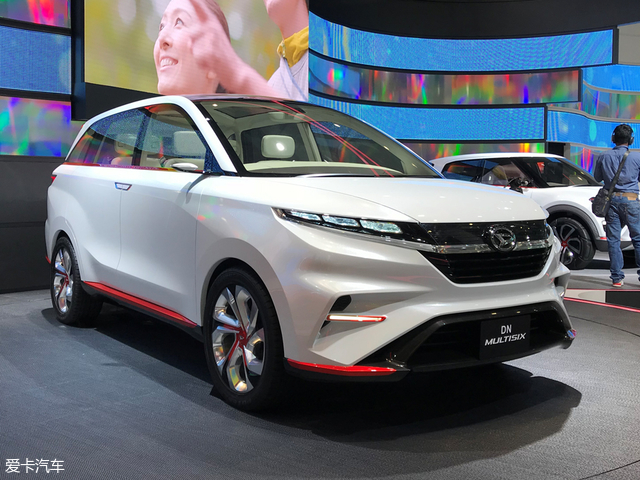 2017东京车展:大发dn multisix概念车