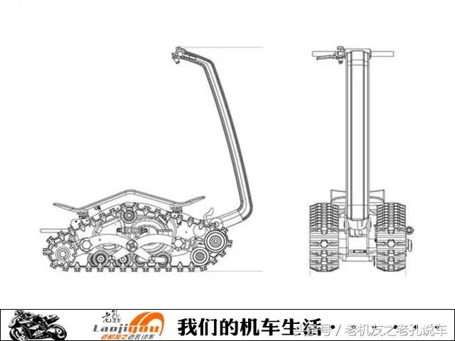这台3万售价的履带式全地形摩托将一众ADV拉力摩托秒杀