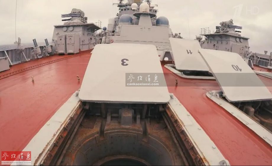 图为"花岗岩"超音速反舰导弹发射瞬间.