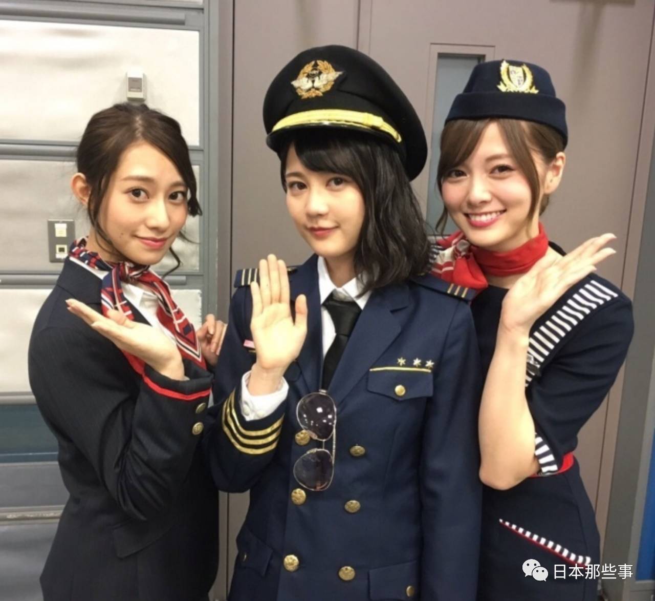 空乘制服樱井玲香 生田绘梨花 白石麻衣校对女孩里石原里美的妆容梶 