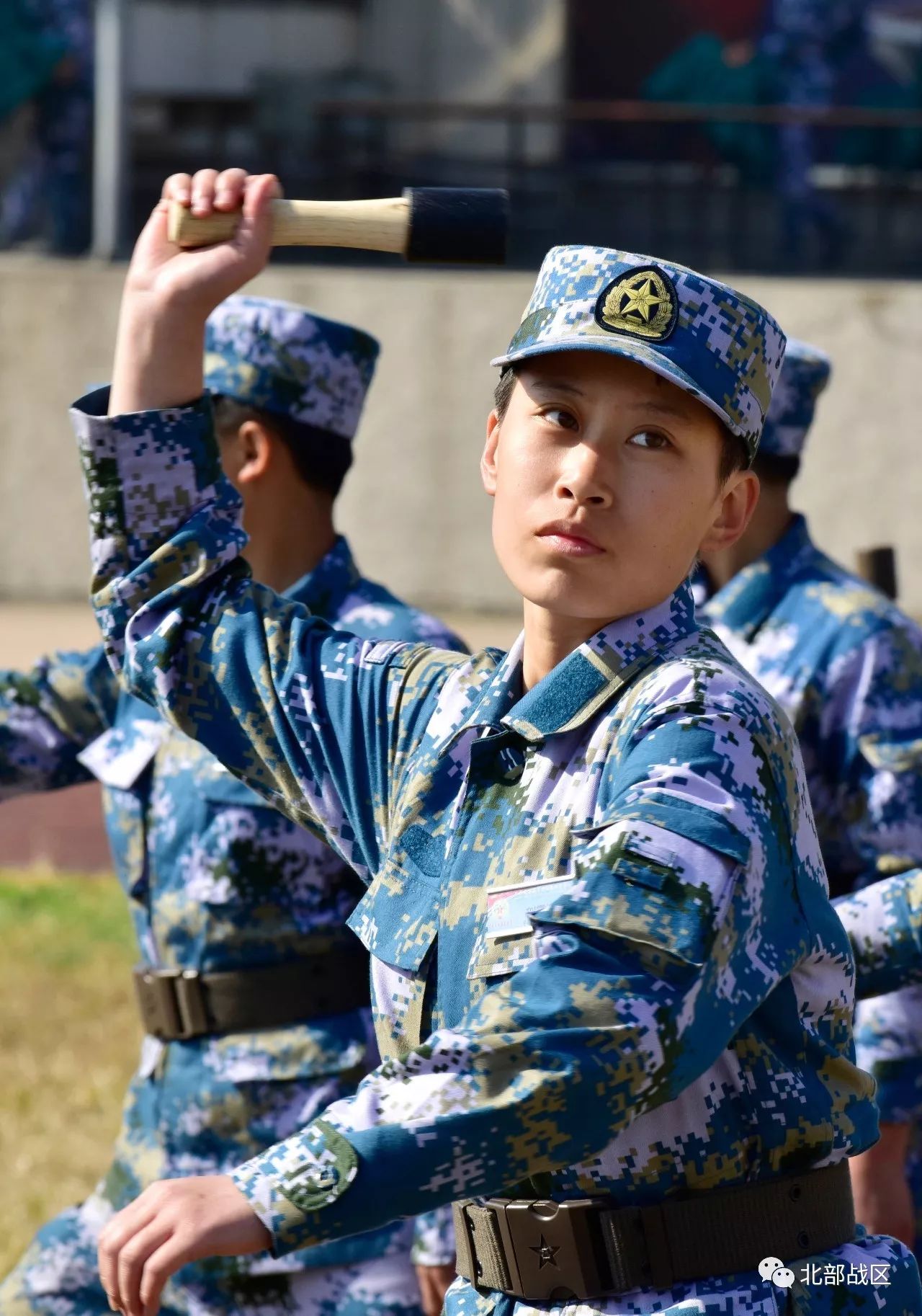 海军霸王花在军营绽放北海舰队某训练基地学兵大队女兵连训练掠影