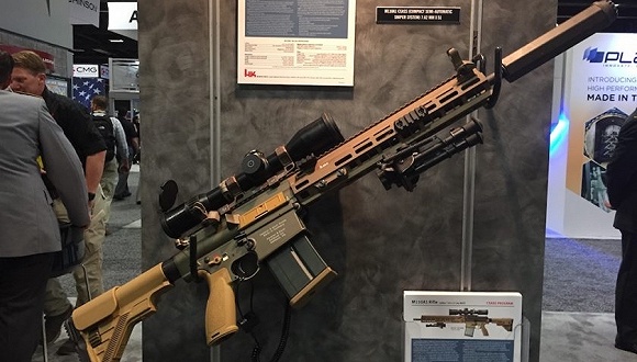 美军最新狙击步枪:净重不到4公斤 单价上万美元|陆军|hk|科赫_新浪军