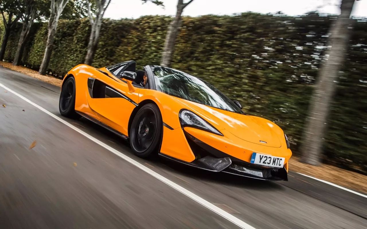 超跑系列图集 | 正在英国进行"秋游"的迈凯伦570s spider