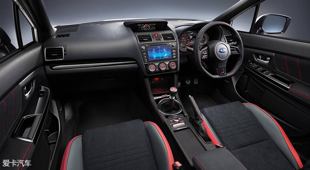 斯巴鲁wrx sti最终版官图 外观更激进