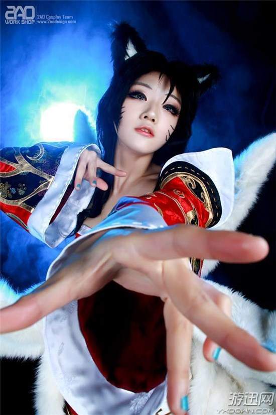 韩国美女cos阿狸 小姐姐身材傲人,双胸呼之欲出(图)