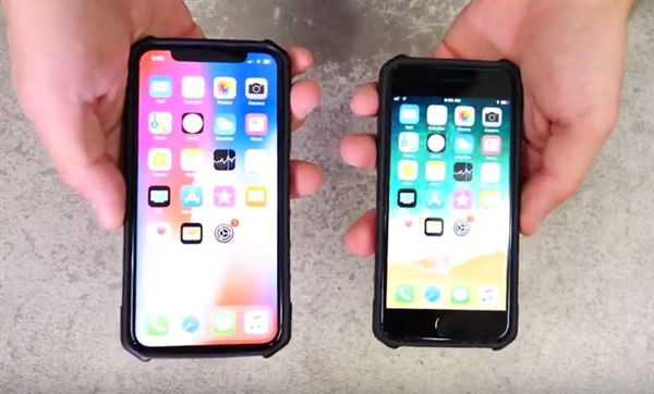 没想到iphonexiphone8对比跌落测试结果神逆转