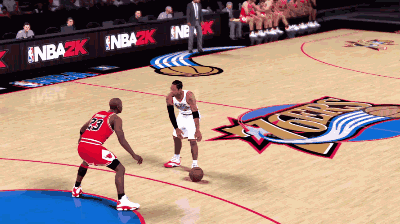 《nba2k18》艾弗森交叉步过人动图教学 交叉步过人怎么做