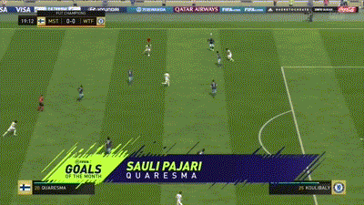 《fifa18》最新月度十佳球 大神级过人穿透整条防线