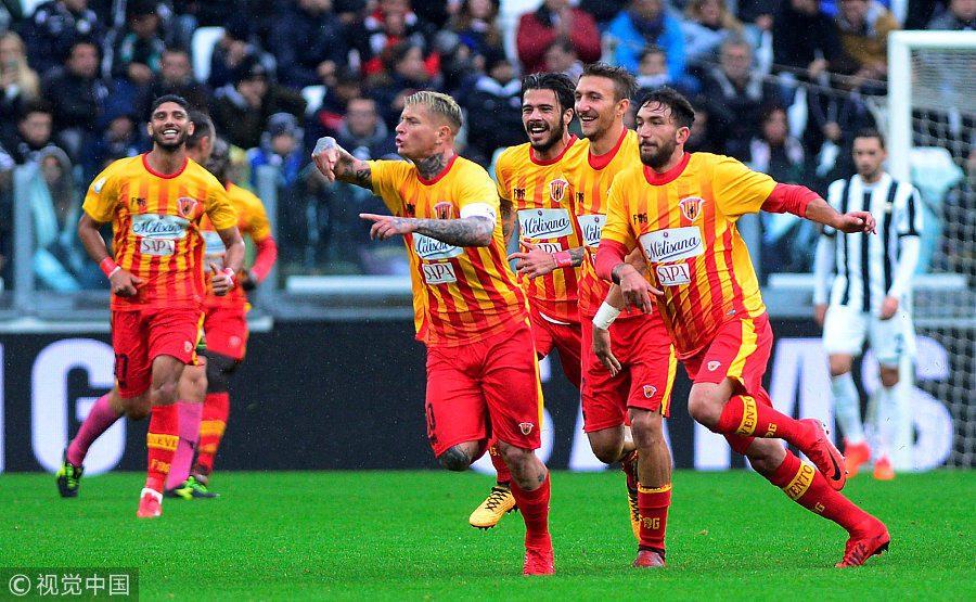 00,意甲第12轮上演一场比赛,尤文图斯坐镇主场迎战贝内文托