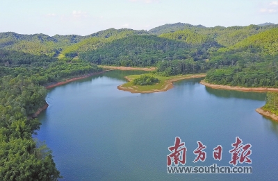 黄沙洞水库绿色收眼底