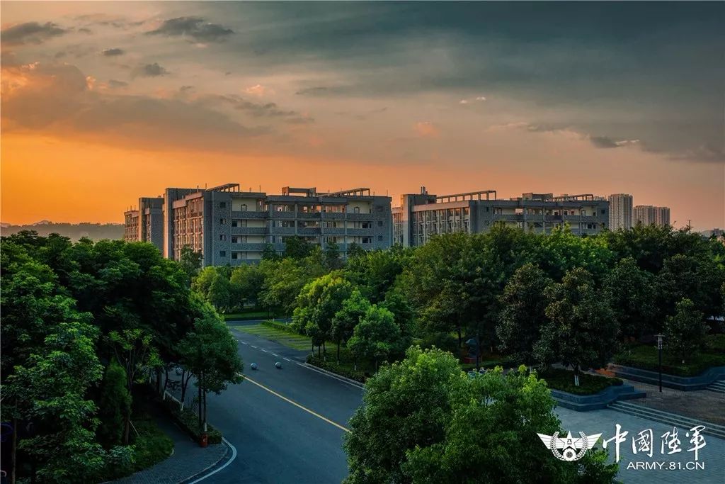 军校最美秋景巡礼第7站陆军勤务学院