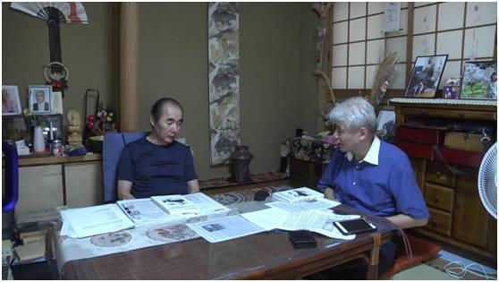 钓鱼岛地图:这个日本老人家里 藏着证明钓鱼岛是中国的地图 久保井规夫接受蒋丰采访。