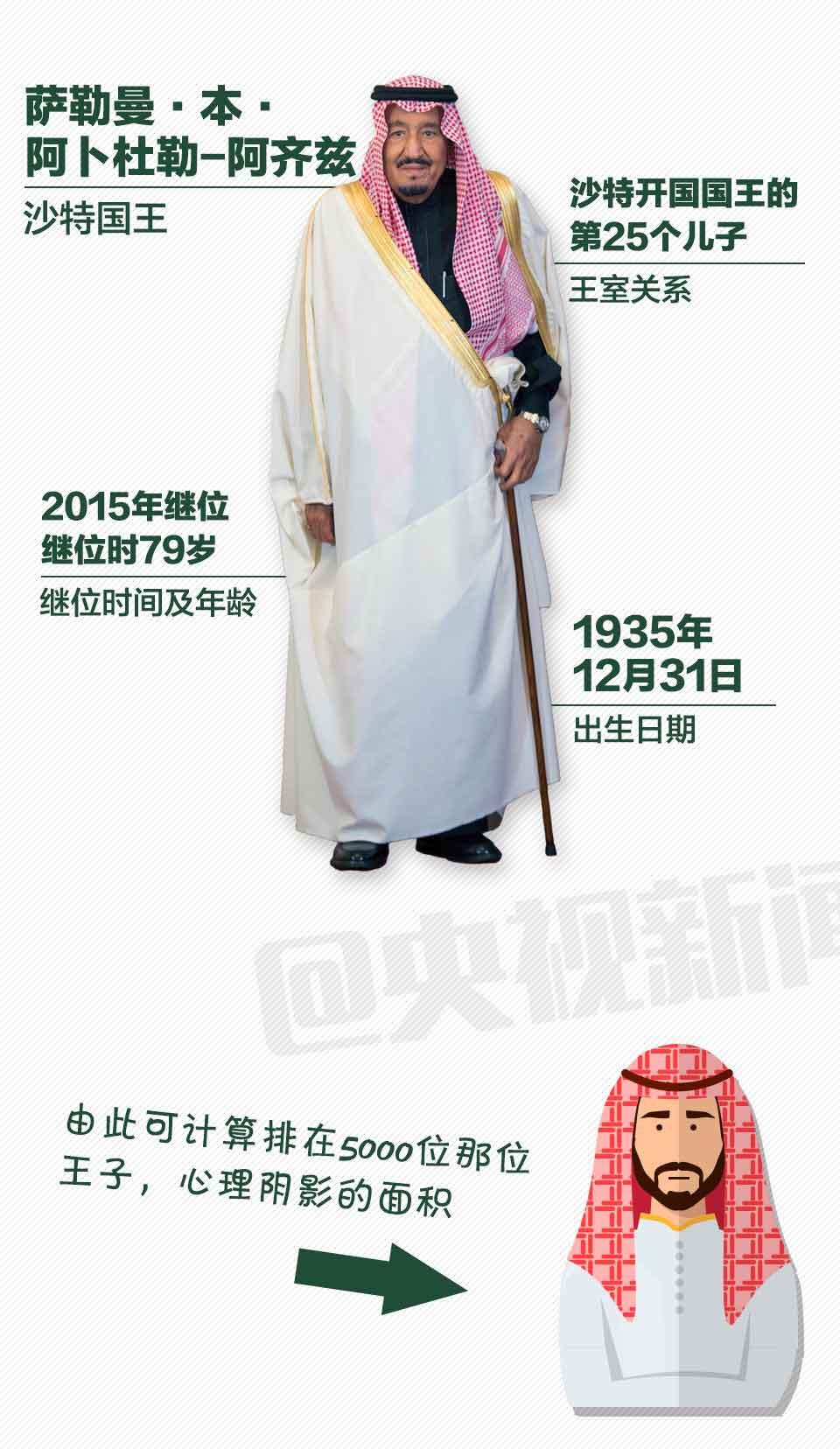 一图丨反腐抓了10多个王子 国王连换3个王储 沙特王室究竟是怎样的