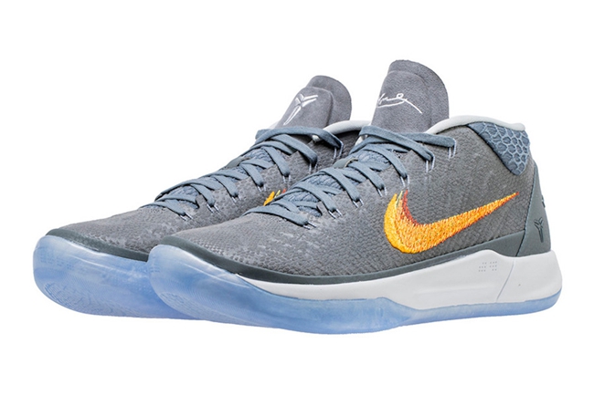 全新配色 kobe ad mid "grey snake"本月发售