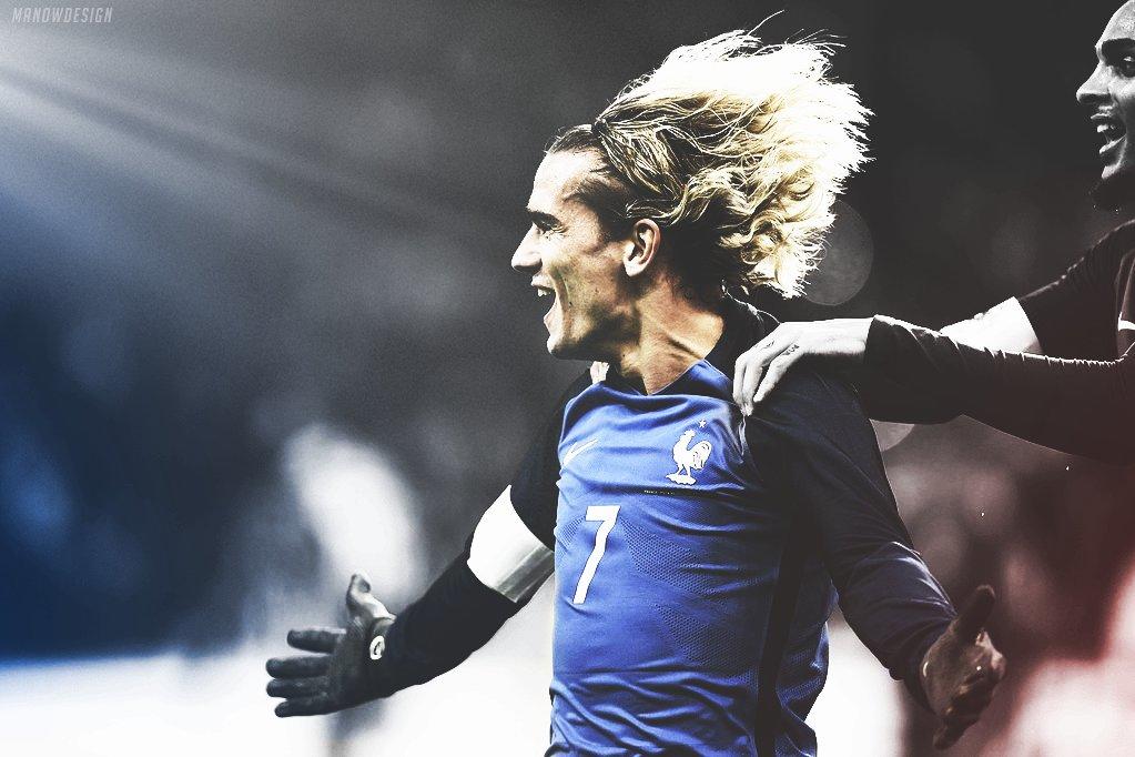 鬼魅射门 飘逸发型,格里兹曼就是这么"风骚"