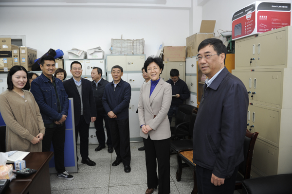 四川省委常委,统战部部长李静到四川大学调研