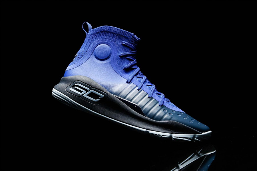 蓝黑配色 under armour curry 4 "more fun" 现已发售