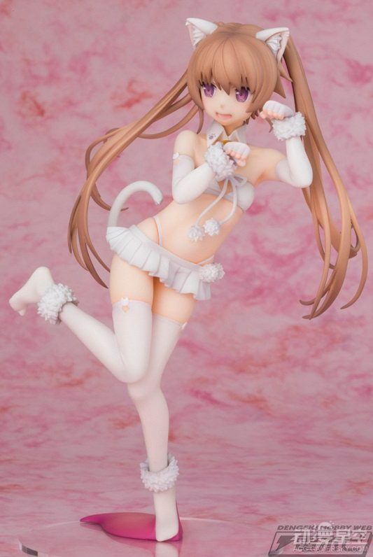 《苍之彼方的四重奏》有坂真白手办 猫耳萌娘最高