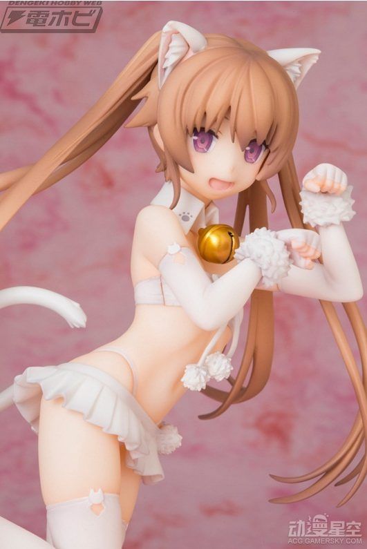 《苍之彼方的四重奏》有坂真白手办 猫耳萌娘最高