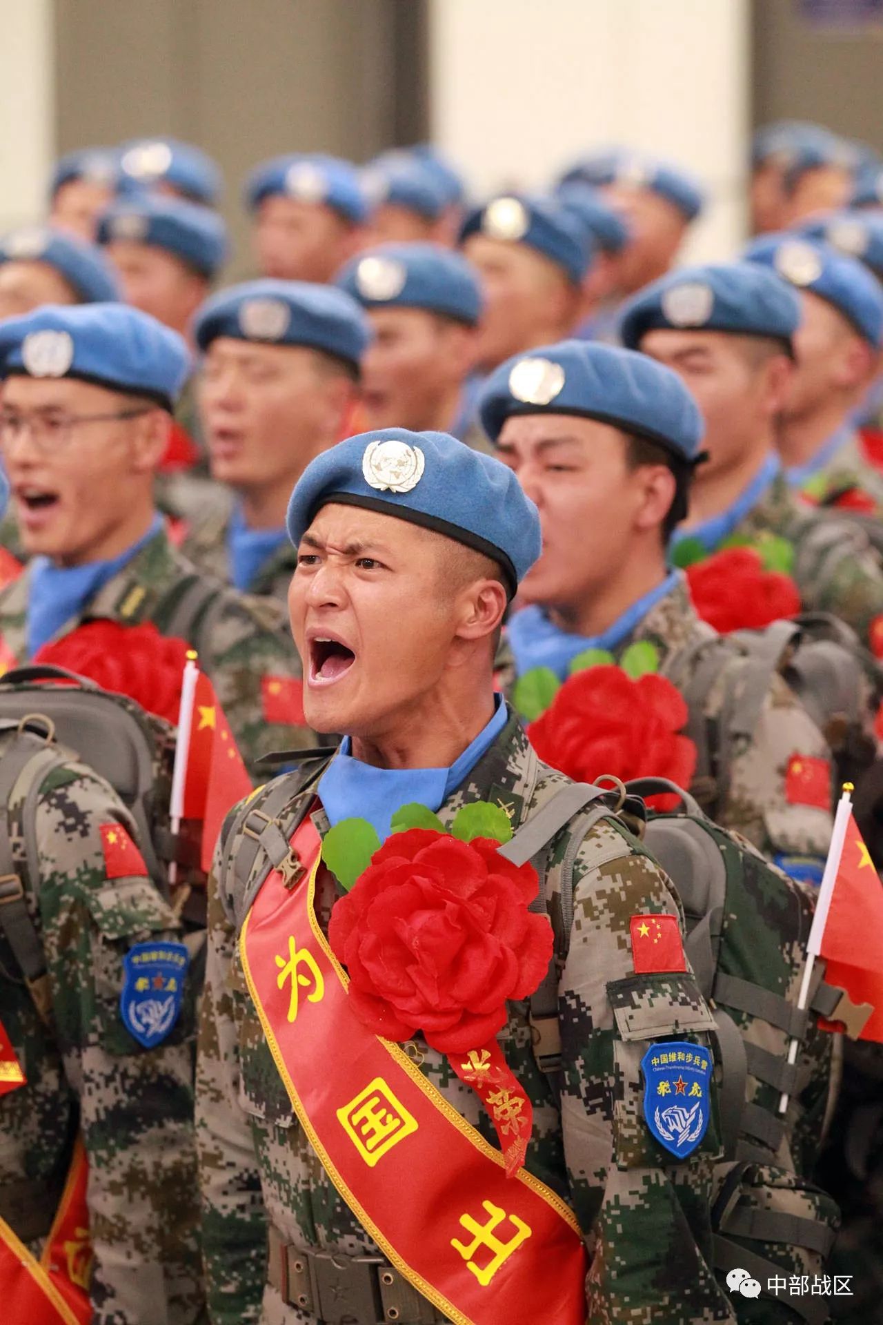 昨晚,这支英雄部队为国出征!