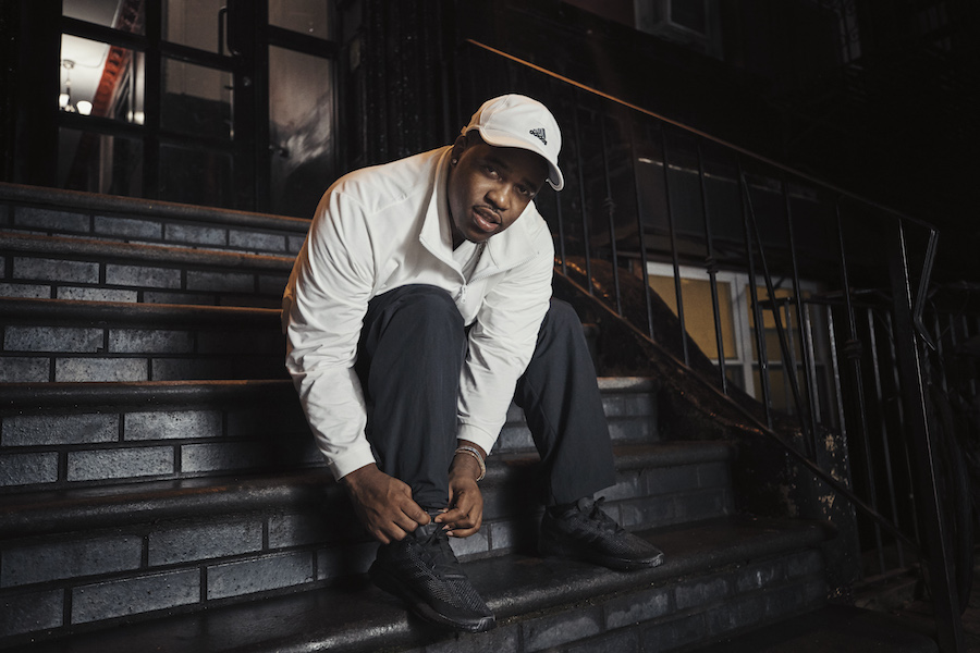 a$ap ferg 演绎纯黑 pure boost dpr