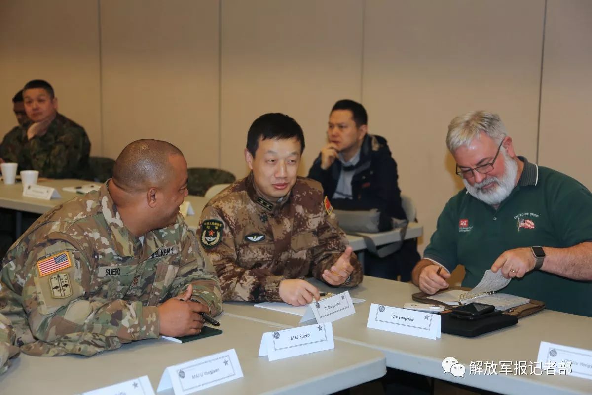 中美两军人道主义救援减灾指挥所推演和实兵演练开幕|中美|尹航|陆军