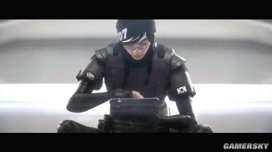 《彩虹六号:围攻》新预告 韩国黑客女干员超帅