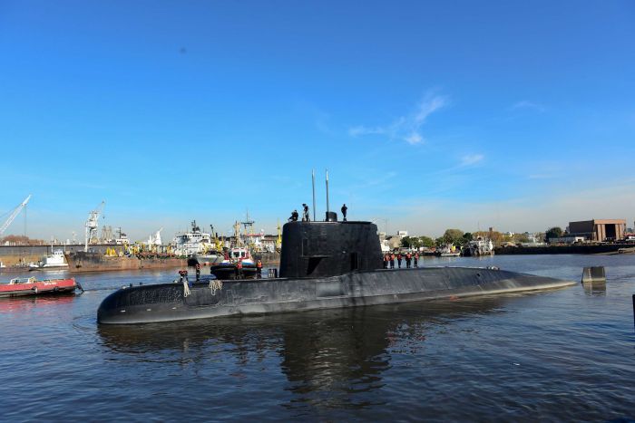  资料图：“圣胡安”号潜艇 图源：阿根廷海军