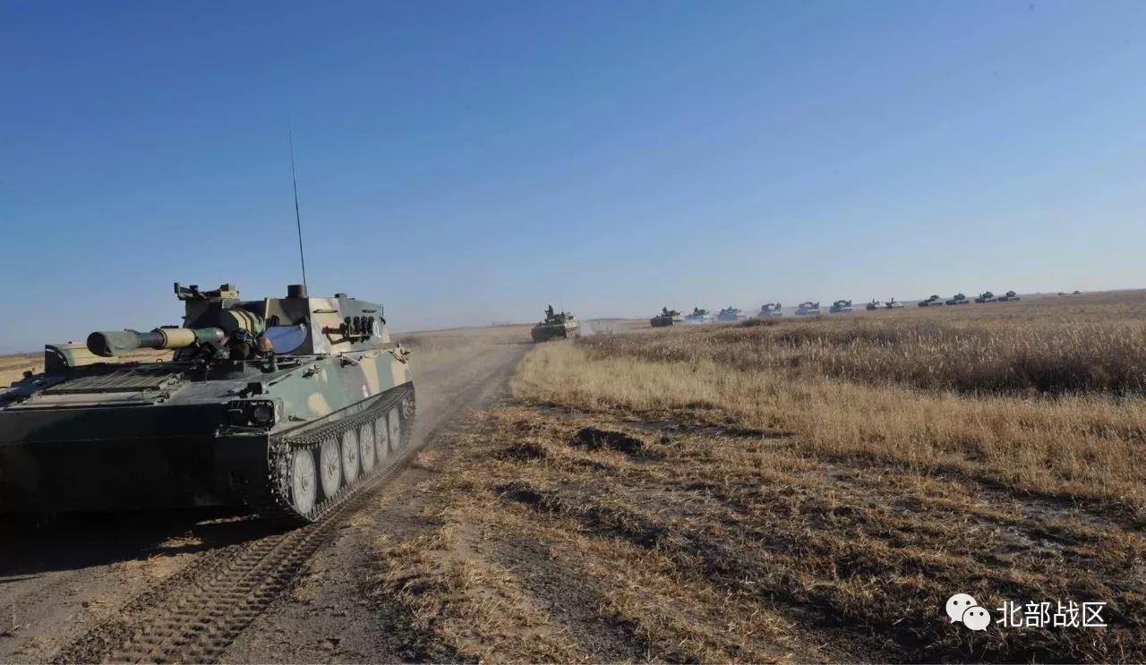 北部战区陆军严寒2017实兵演习拉开帷幕