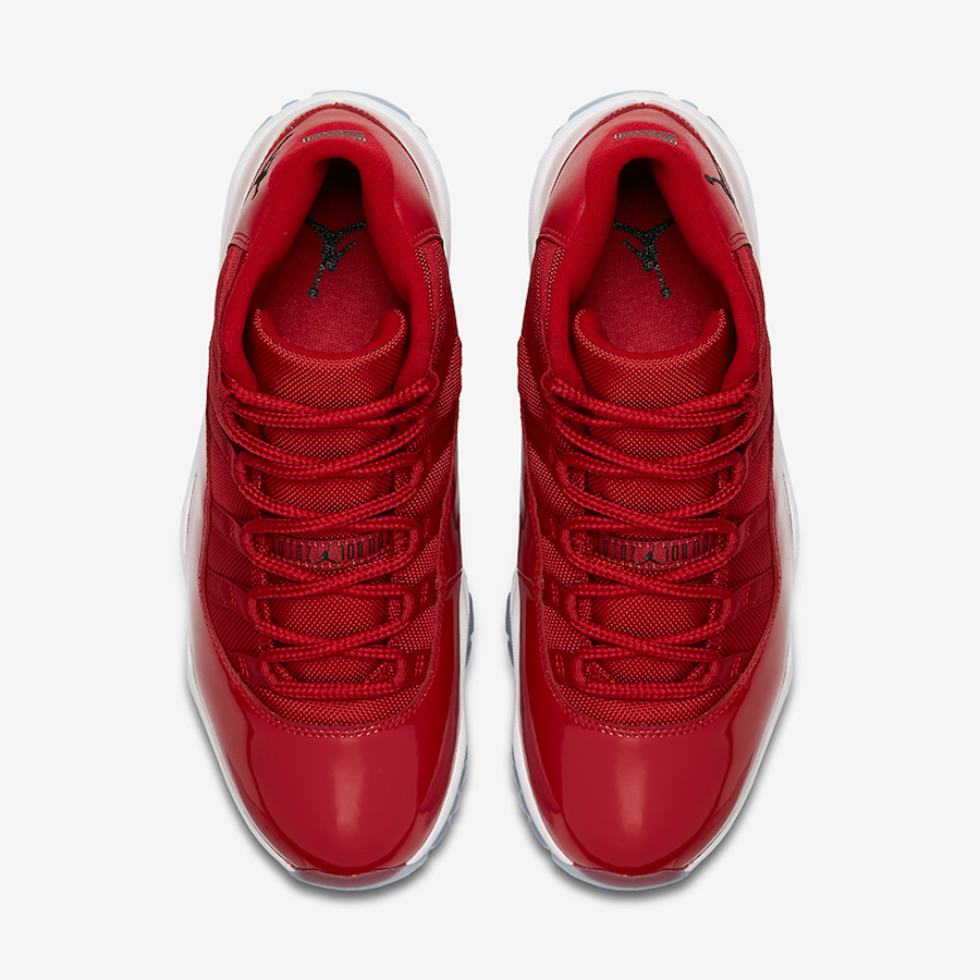 这双红色 air jordan 1 "win like 96" 以喜庆的大红一改北卡的帅气