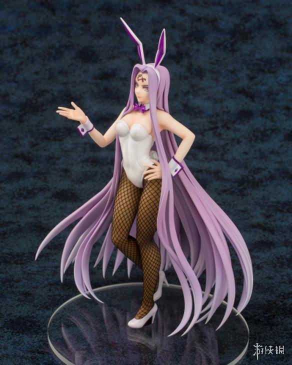 《fate/extella》美杜莎兔女郎手办 网袜和丝袜当然是网袜啦!