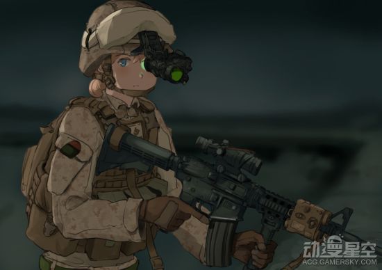 p站美图特辑:威武霸气屌 帅气无比的军娘合集