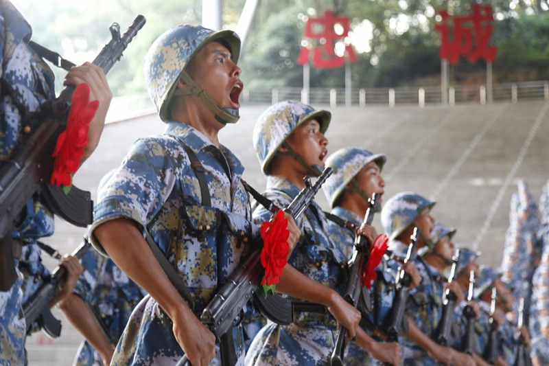 "——致每一名来到沙角的新兵|南海|南海舰队|南沙_新浪军事_新浪网