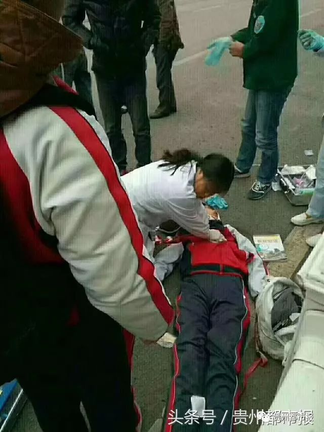 痛心!普定一初中生上学路上被撞身亡 肇事者逃逸