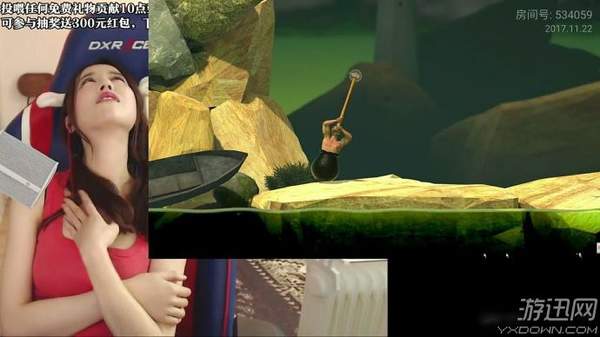 斗鱼第一御姐玩"抡大锤"秒变表情包 立死库水爬墙flag