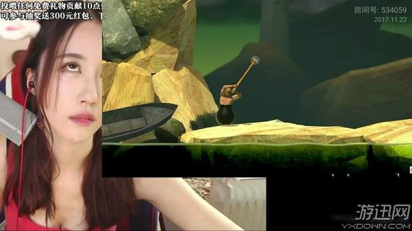 斗鱼第一御姐玩"抡大锤"秒变表情包 立死库水爬墙flag