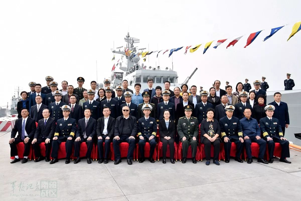 入列!056a型护卫舰遂宁舰正式加入人民海军