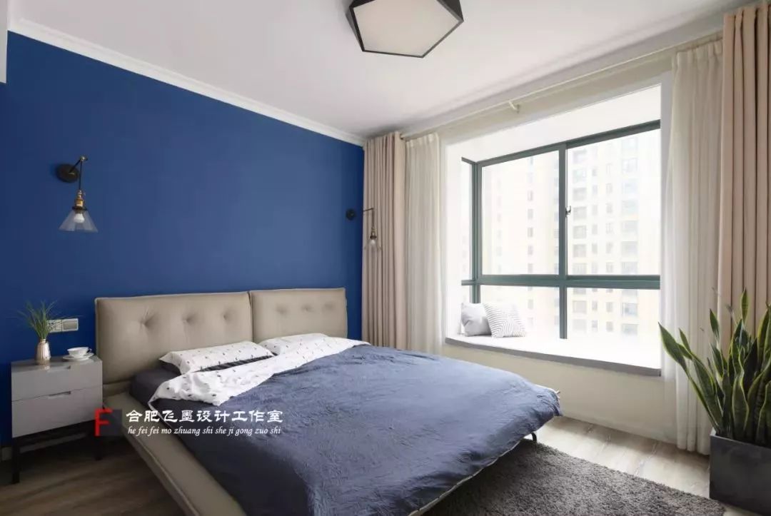 飞墨设计作品 | 《随》106㎡北欧风|飞墨|北欧风|墙画_新浪新闻