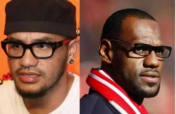 nba五大明星脸,詹姆斯撞脸张震岳,最后一个让人不禁笑出声!